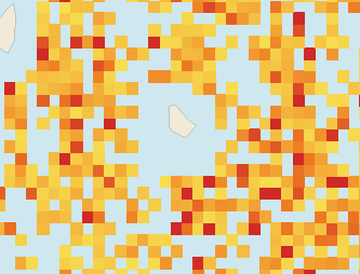 Satellite floating-algae map near South Coast Barbados, May 2026 (opens full map image in a new tab)