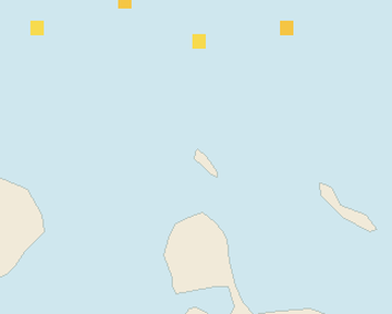 Satellite floating-algae map near Aruba Palm and Eagle Beach, Jul 2026 (opens full map image in a new tab)