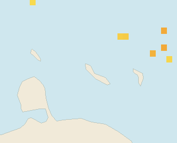 Satellite floating-algae map near Curacao West Coast, Jul 2026 (opens full map image in a new tab)